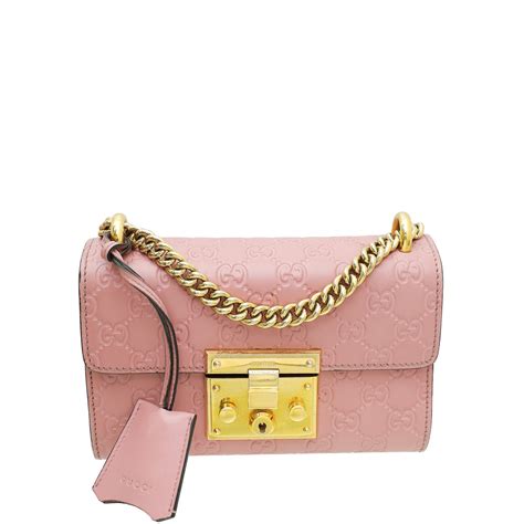 gucci padlock clutch baby pink|what is Gucci padlock.